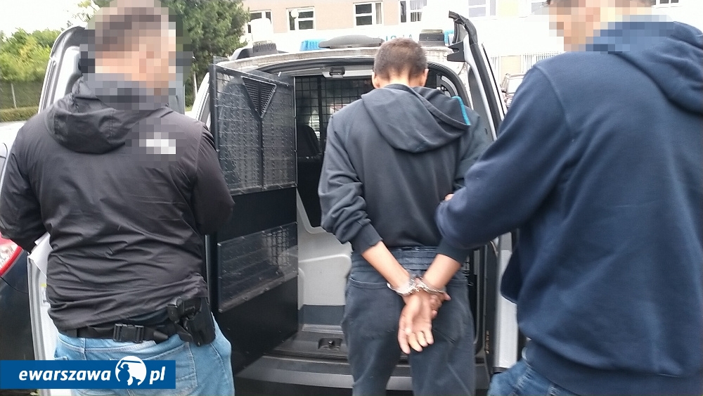 zatrzymanie 45-latka | fot. praga-polnoc.policja.gov.pl