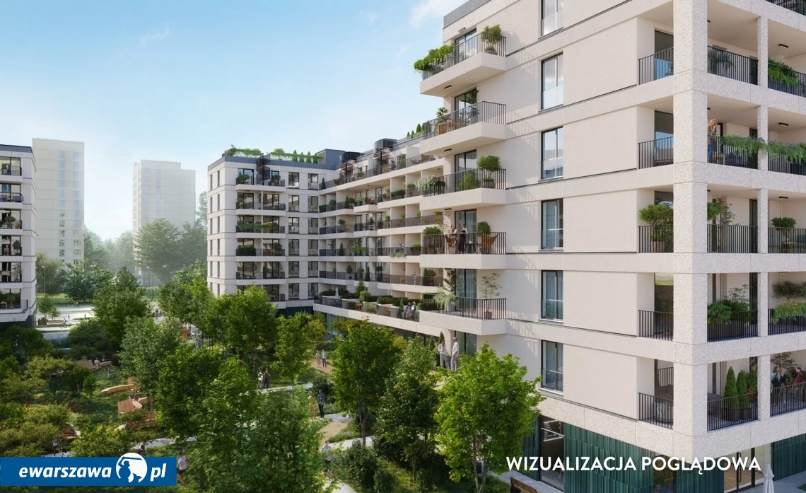 Wizualizacja nowego osiedla na Ursynowie | fot. GH Development