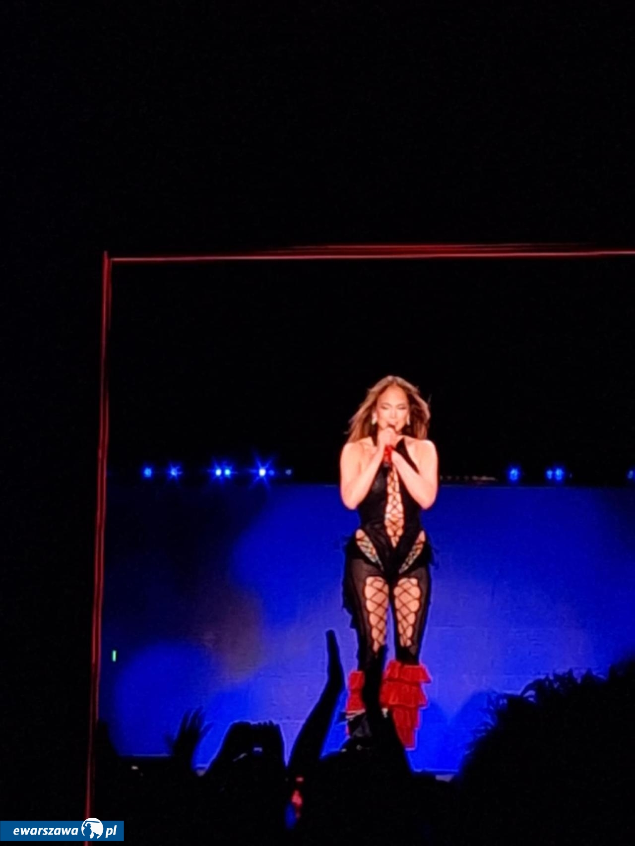 Zdjęcie pochodzi z koncertu na Stadionie Narodowym 25 lipca 2025. | fot. Karolina Borzewska