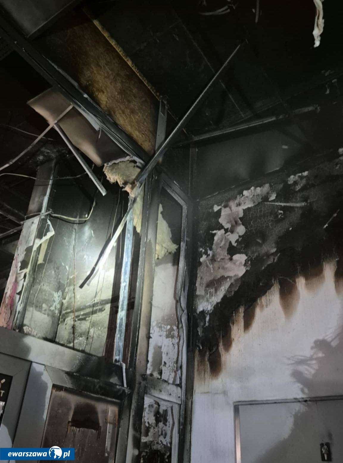 miejsce po pożarze w Piasecznie | fot. facebook.com/GminaPiaseczno