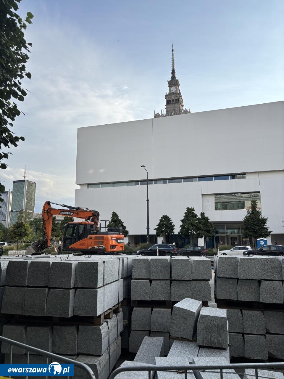 remont torowiska przy Marszałkowskiej | fot. Bartosz Pańczyk