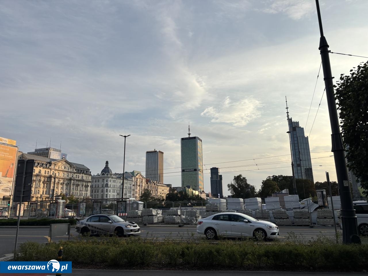 remont torowiska przy Marszałkowskiej | fot. Bartosz Pańczyk