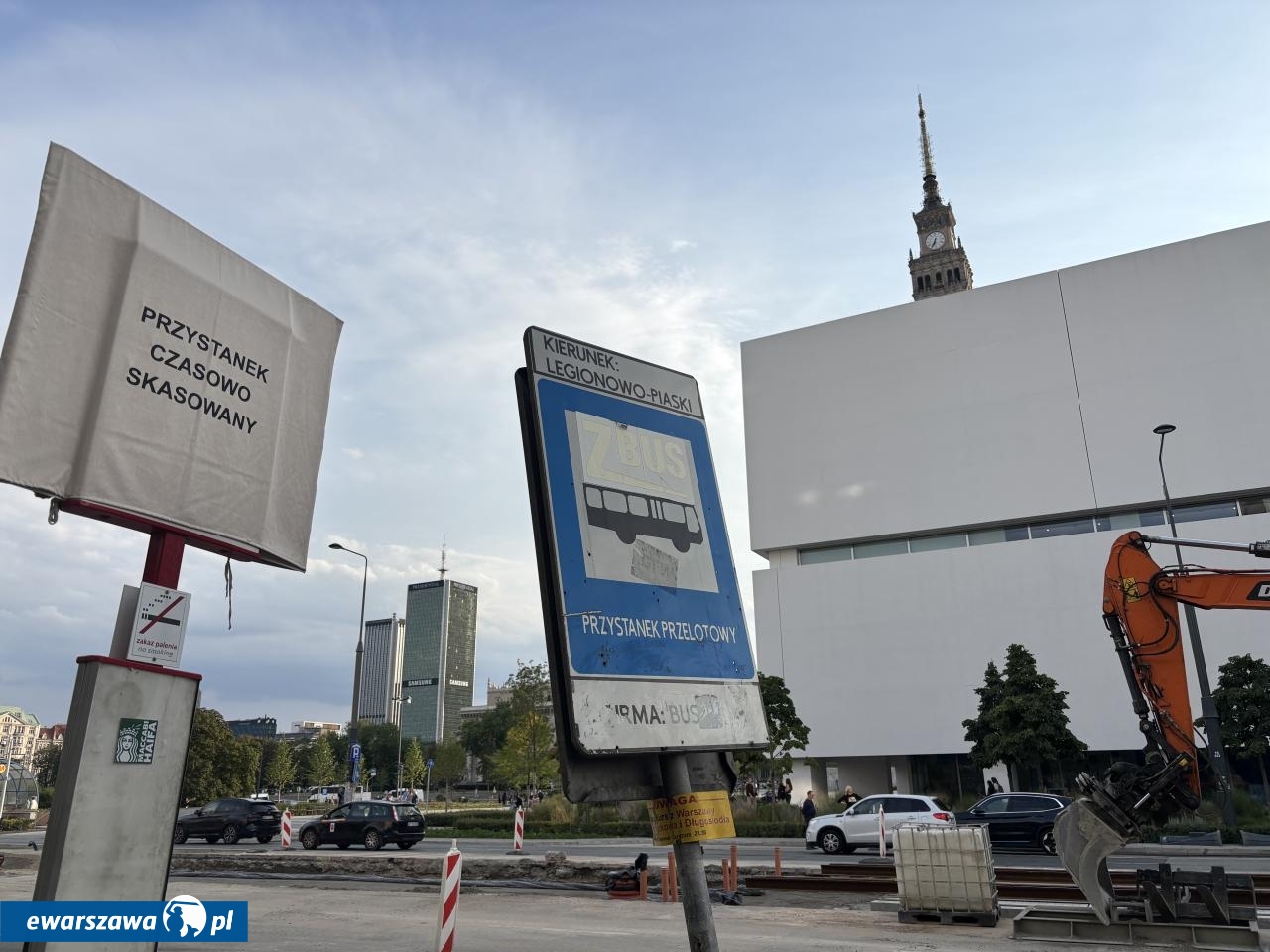 remont torowiska przy Marszałkowskiej | fot. Bartosz Pańczyk