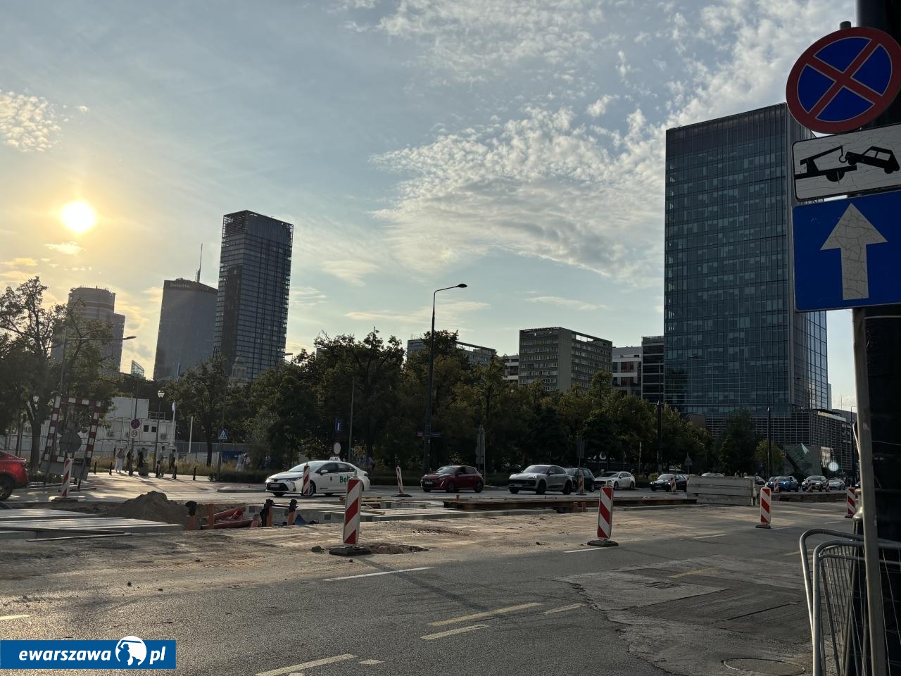 remont torowiska przy Marszałkowskiej | fot. Bartosz Pańczyk