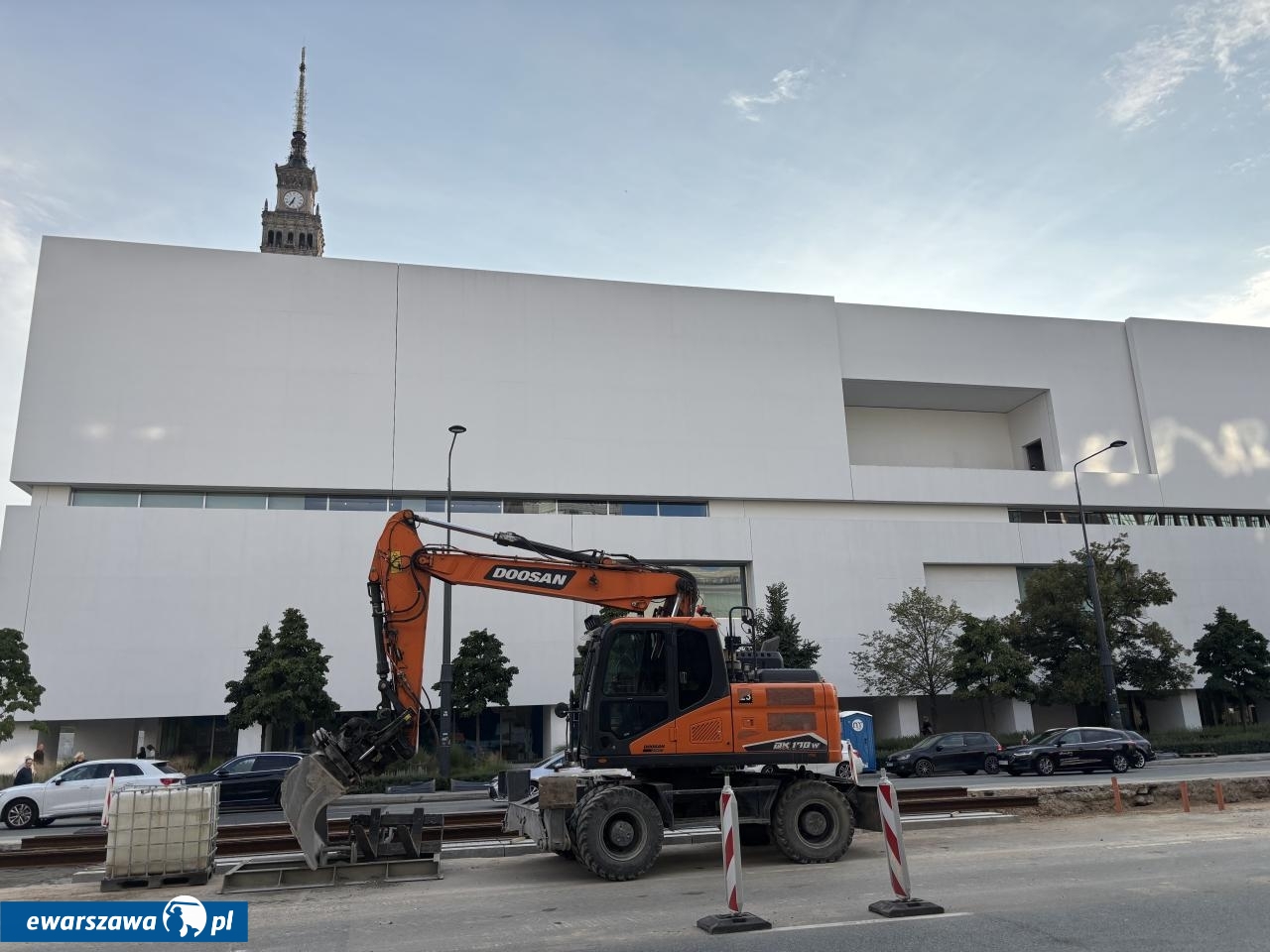 remont torowiska przy Marszałkowskiej | fot. Bartosz Pańczyk