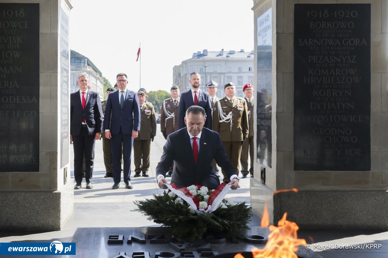 Karol Nawrocki w dniu Święta Wojska Polskiego | fot. KPRP