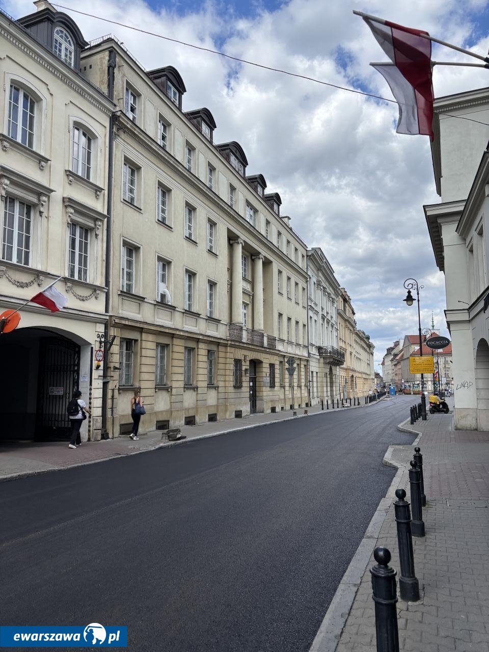 frezowanie ul. Senatorskiej w Warszawie | fot. Bartosz Pańczyk