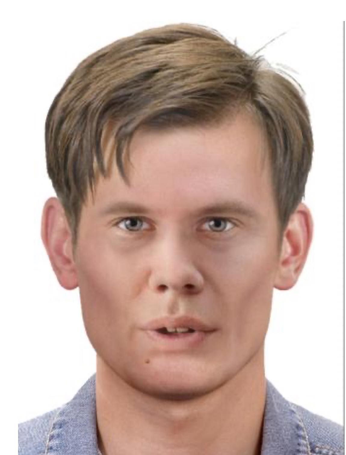 Tak w 2025 roku może wyglądać Krzysztof Dymiński | fot. zaginieni.policja.gov.pl