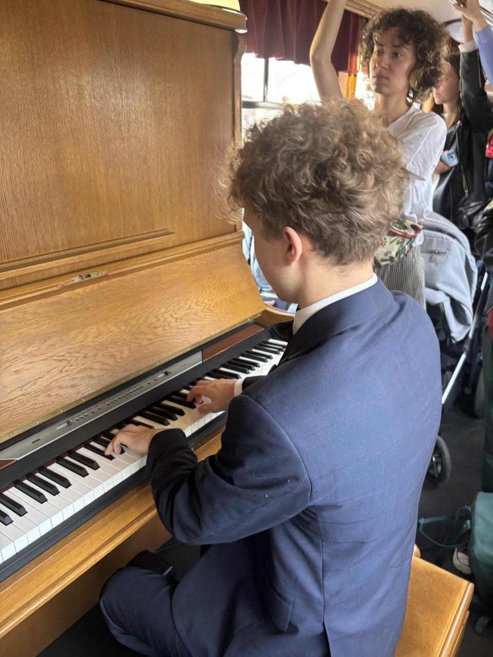 tramwaj w Warszawie z muzyką Chopina | fot. Bartosz Pańczyk