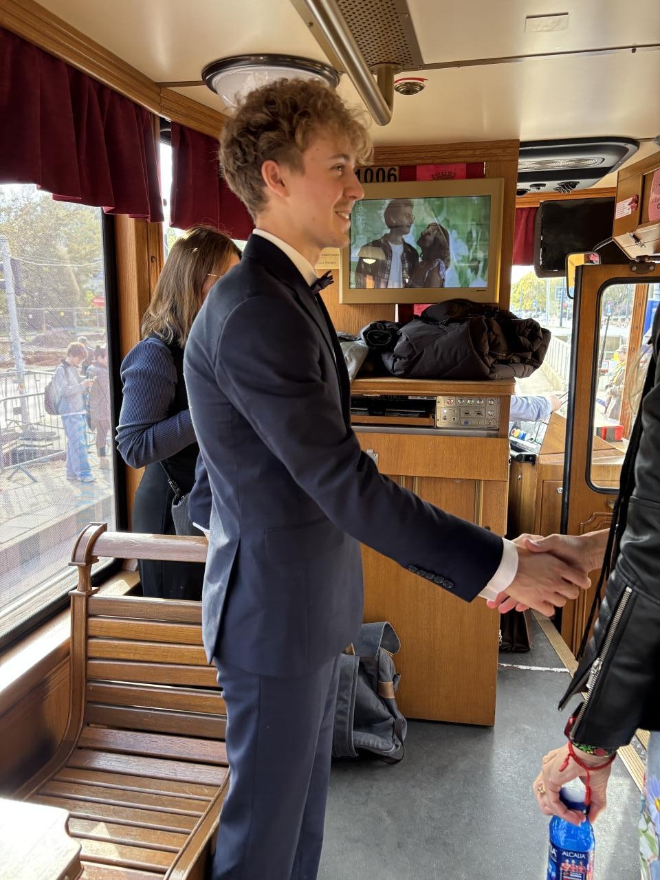 tramwaj w Warszawie z muzyką Chopina | fot. Bartosz Pańczyk