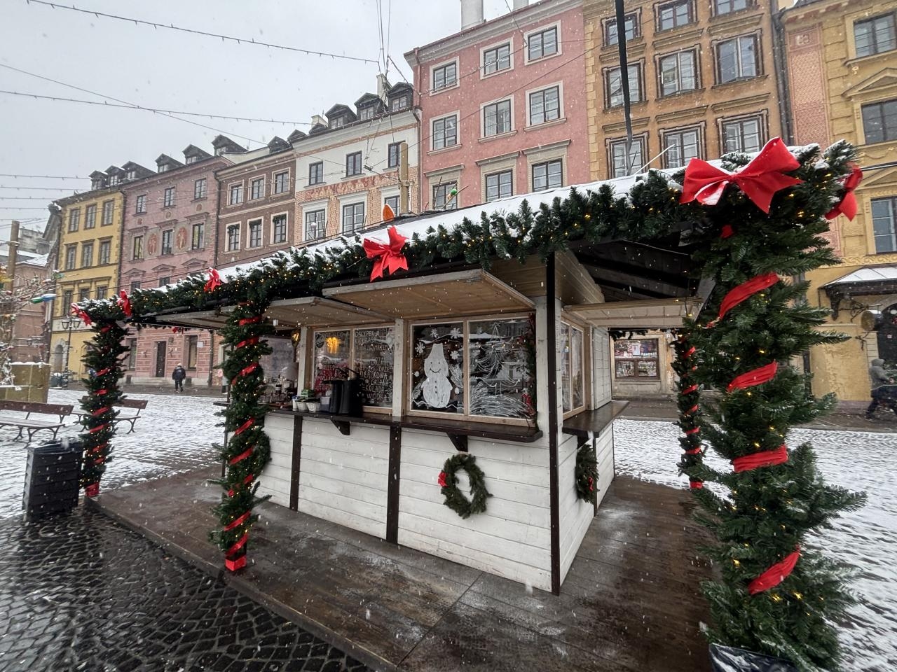 jarmark świąteczny na Starym Mieście w Warszawie | fot. Bartosz Pańczyk