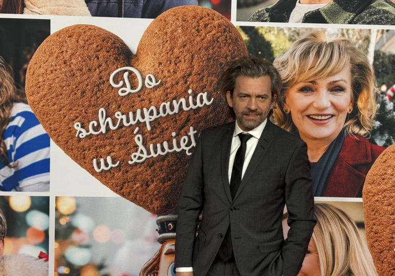 Piotr Głowacki na premierze filmu "Piernikowe serce" | fot. Bartosz Pańczyk