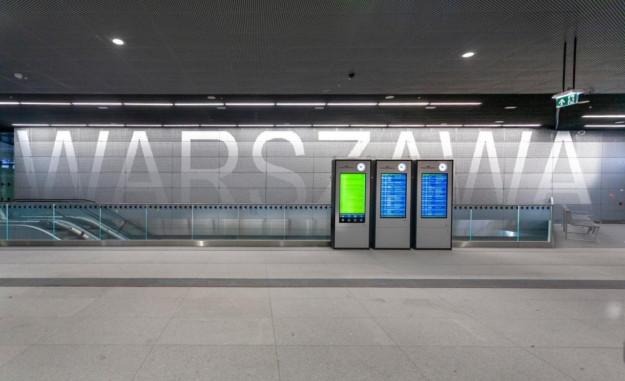 Wejście na pierwszy podziemny przystanek tramwajowy w Warszawie | fot. Tramwaje Warszawskie/facebook